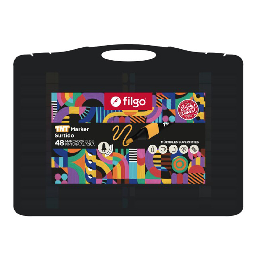 MARCADOR PINTURA FILGO TNT ESTUCHE X48