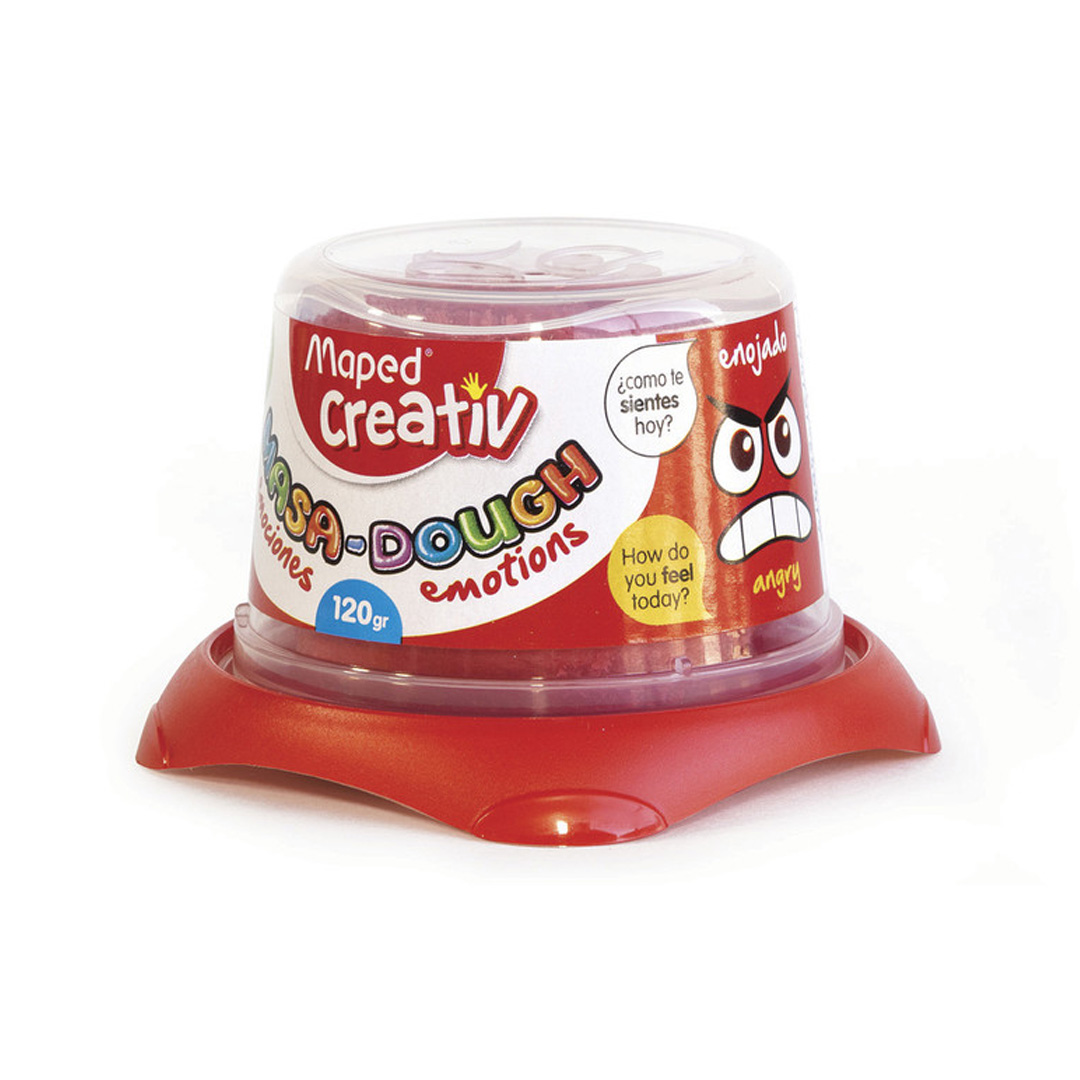  MASA MODELAR MAPED CREATIV EMOCION 120G ROJO