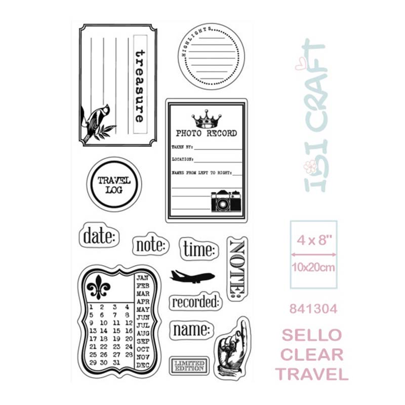  SELLO IBICRAFT SILICONA CRISTAL PLANCHA 4X8'' TRAVEL