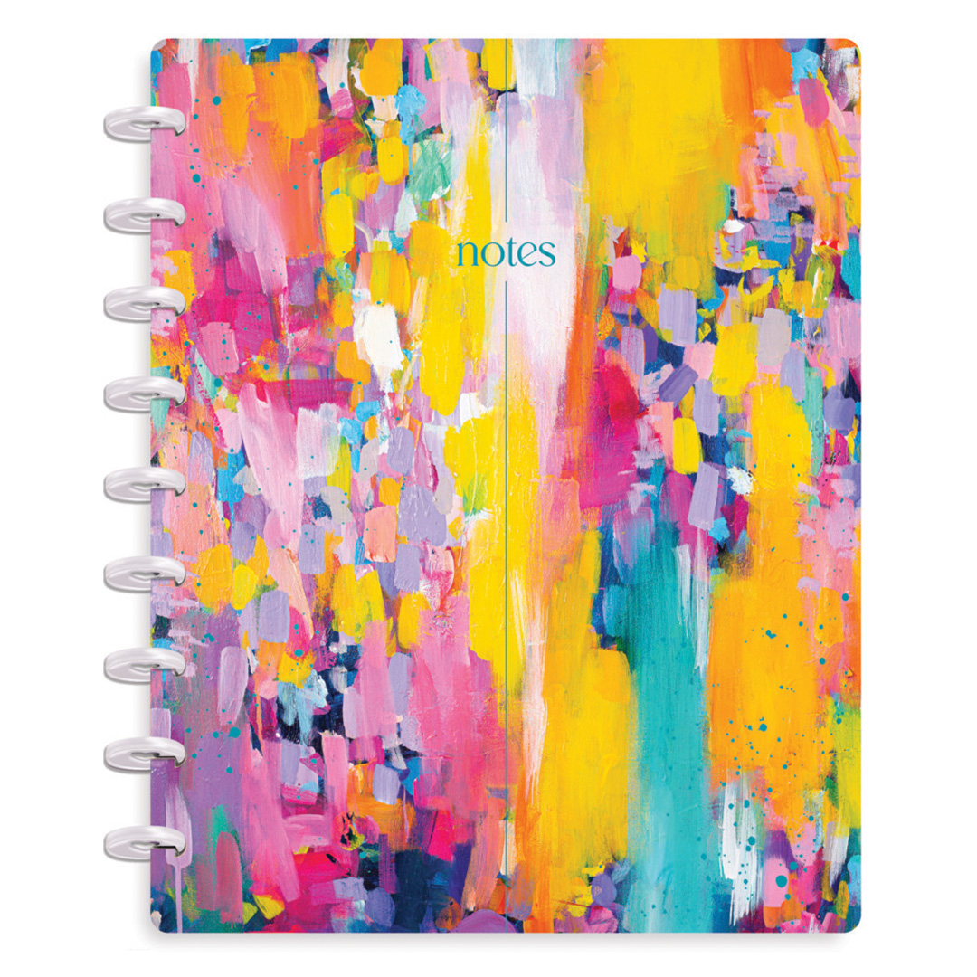  CUADERNO THE HAPPY PLANNER A DISCOS 60H 18X23 5 3 DIVISIONES PINTURA AL OLEO