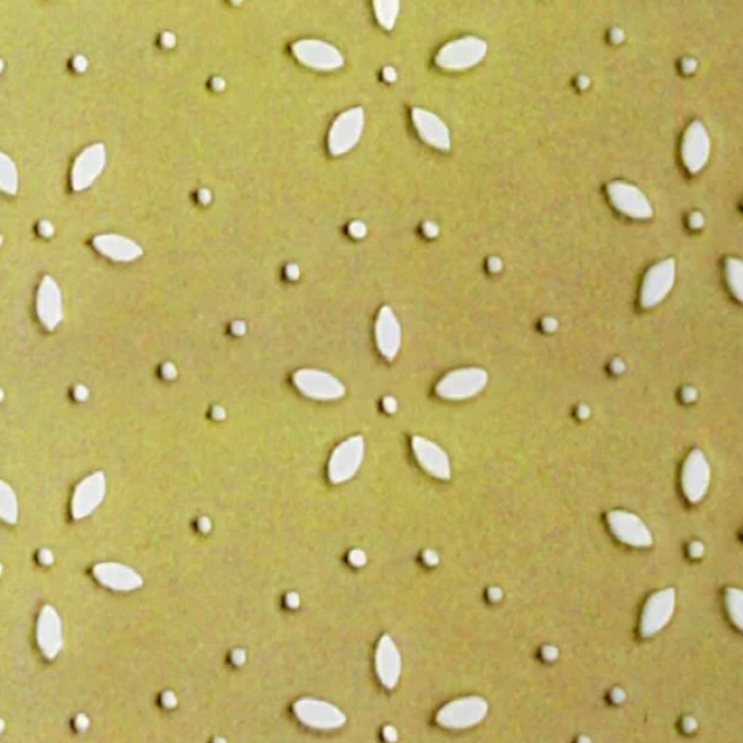  GOMA EVA CALADA ASB FLOR 2 40X60 X10  AMARILLO