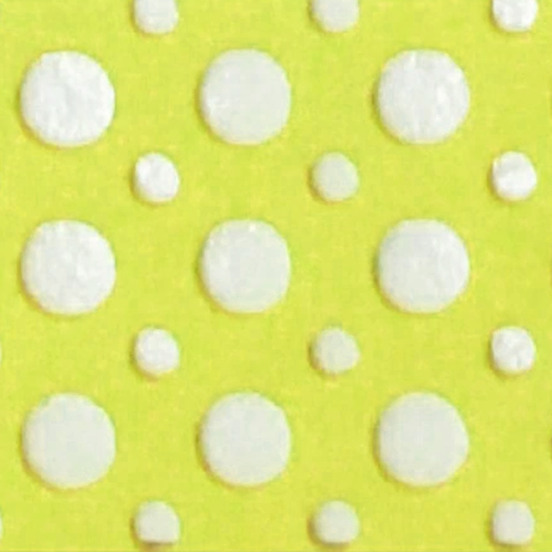  GOMA EVA CALADA ASB LUNARES GRANDE 40X60  X10 AMARILLO