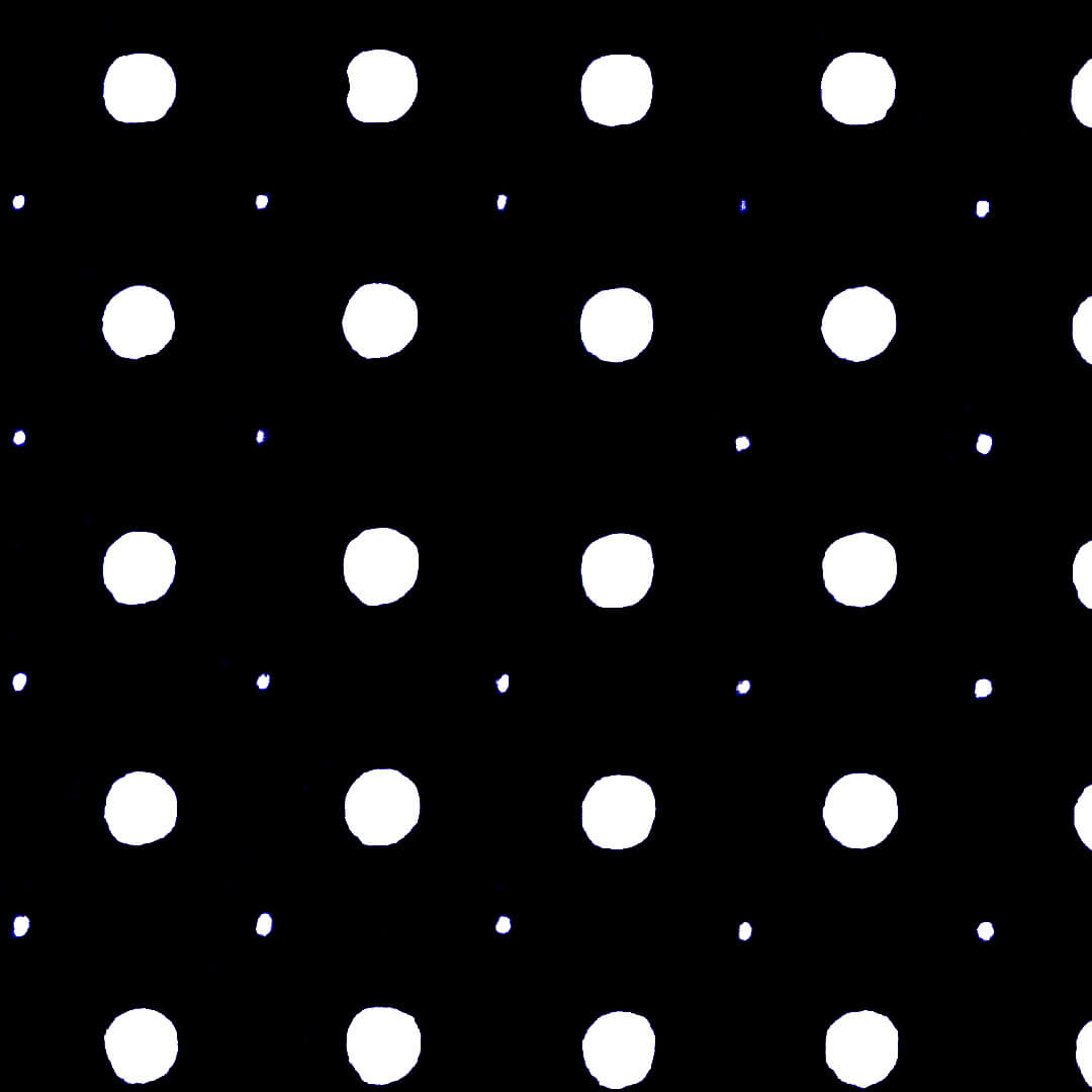  GOMA EVA CALADA ASB LUNARES CHICO 40X60 X10 NEGRO