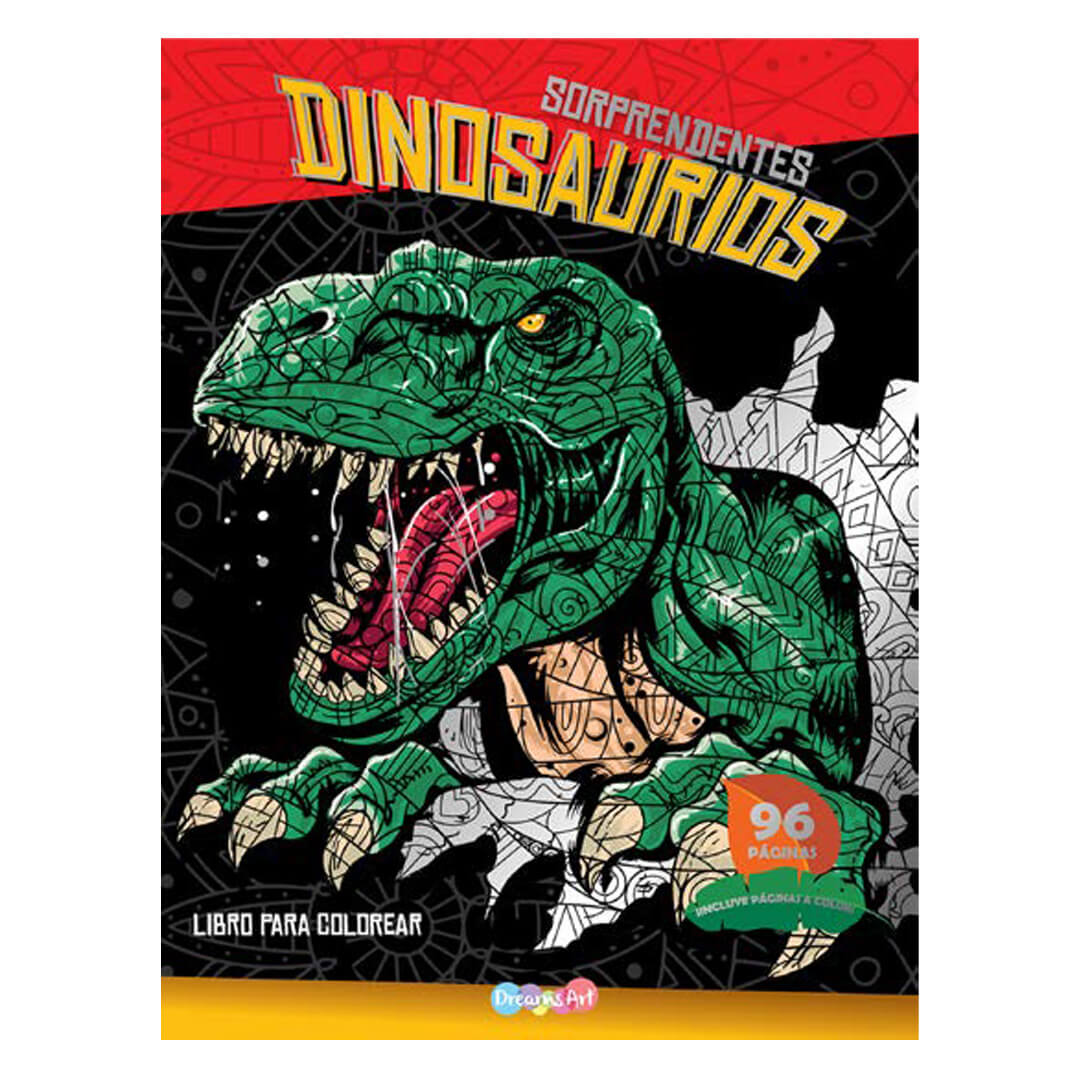  LIBRO PLOW MANDALAS SORPRENDE  DINOSAURIOS