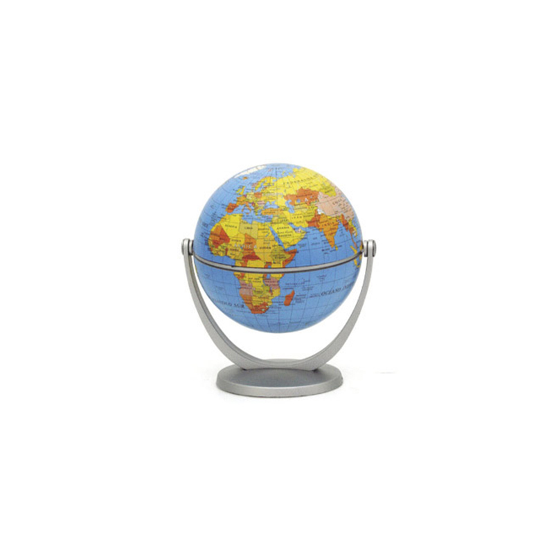  GLOBO TERRAQUEO 107A PLOW BASE PLASTICA 10CM ANTIGUO