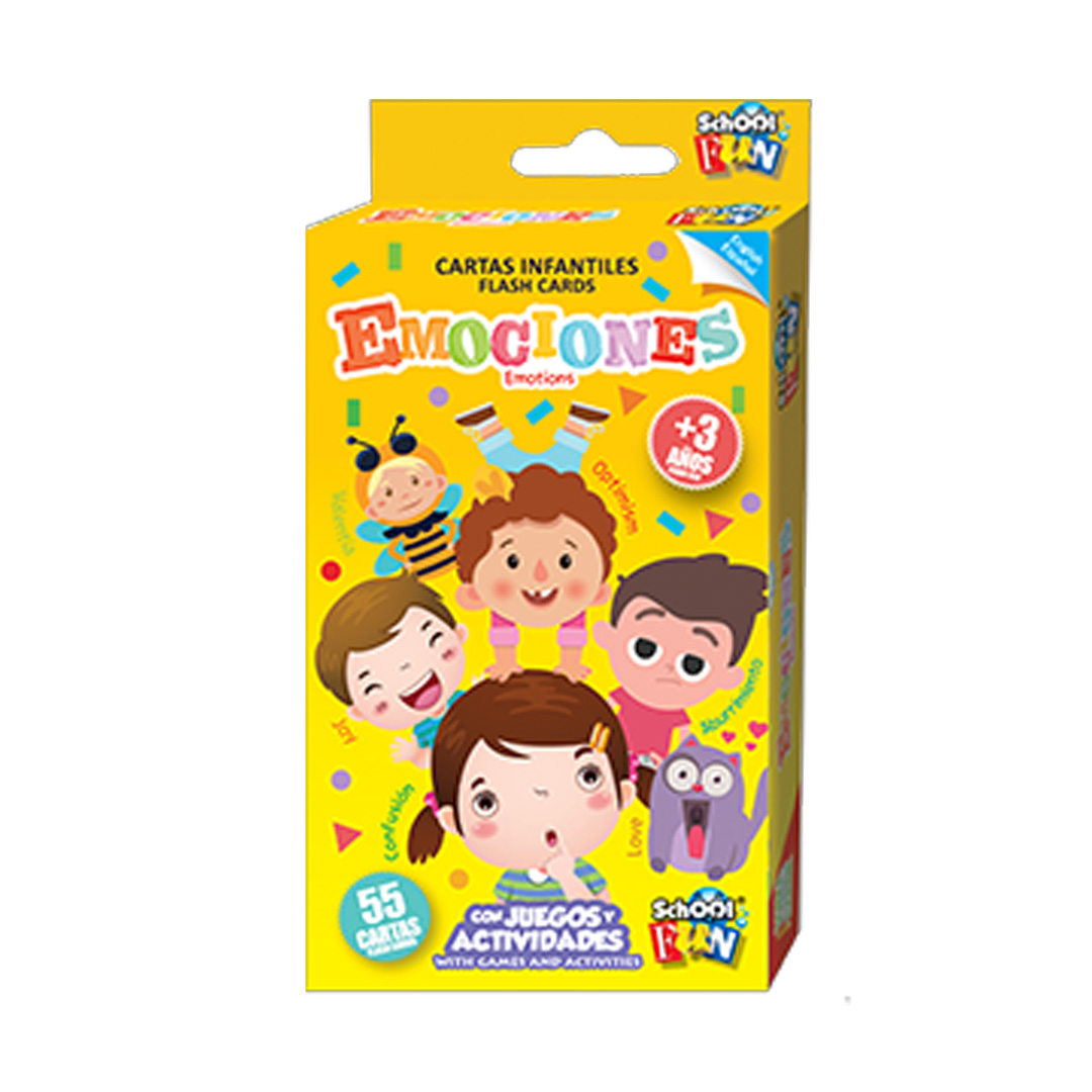  CARTAS EDUCATIVAS PLOW EMOCIONES -  INGLES