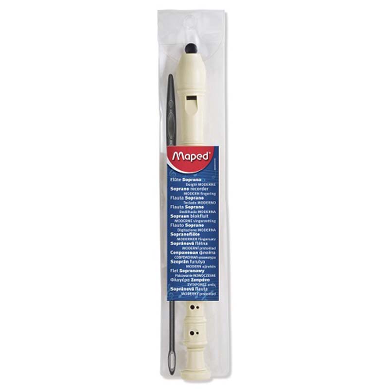  FLAUTA MAPED MODERNA PLASTICA ESTUCHEPLASTICO
