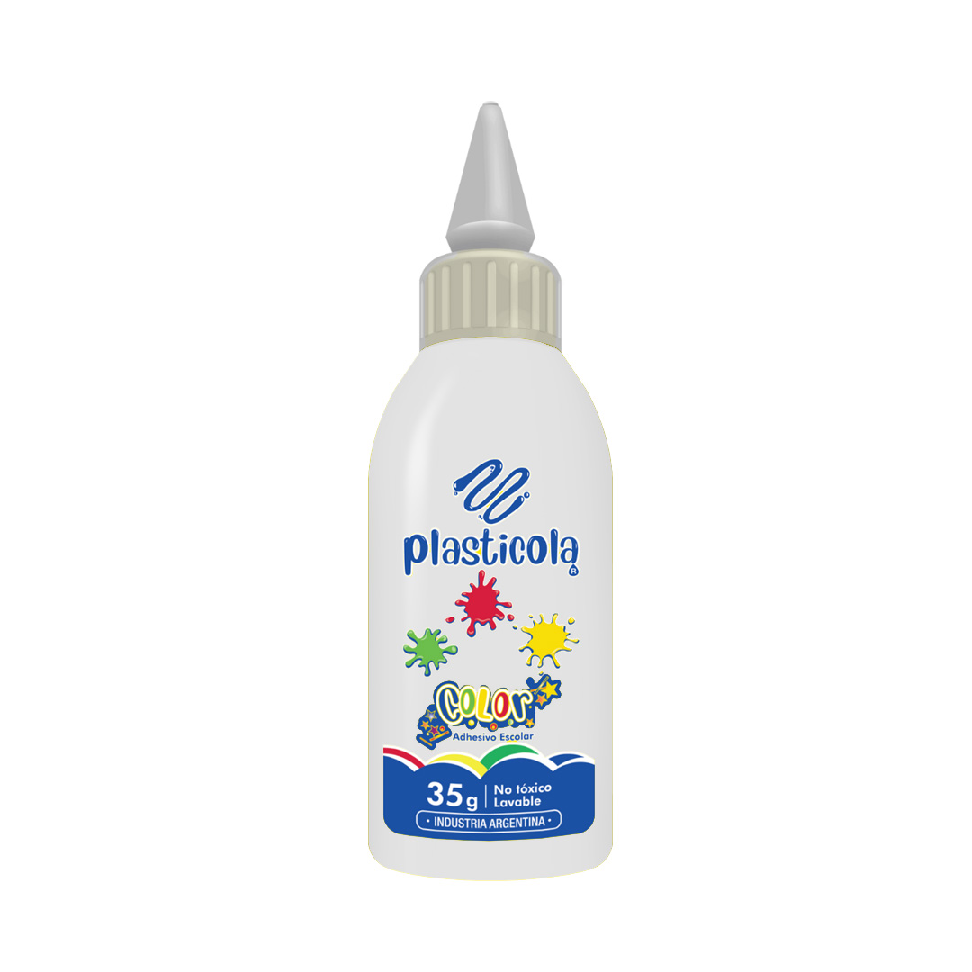  ADHESIVO COLOR PLASTICOLA 35GR BLANCOX12