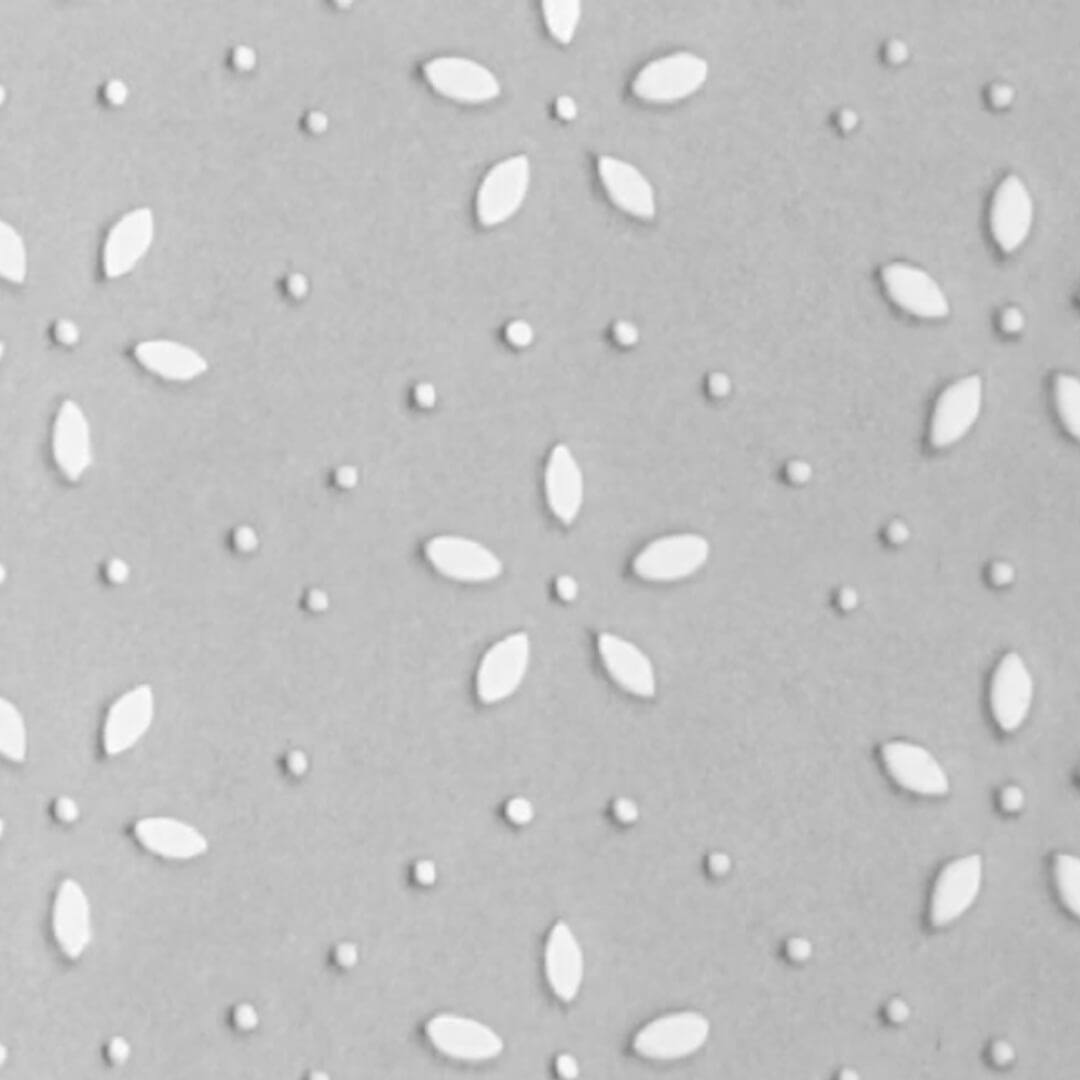  GOMA EVA CALADA ASB FLOR 2 40X60 X10  BLANCO