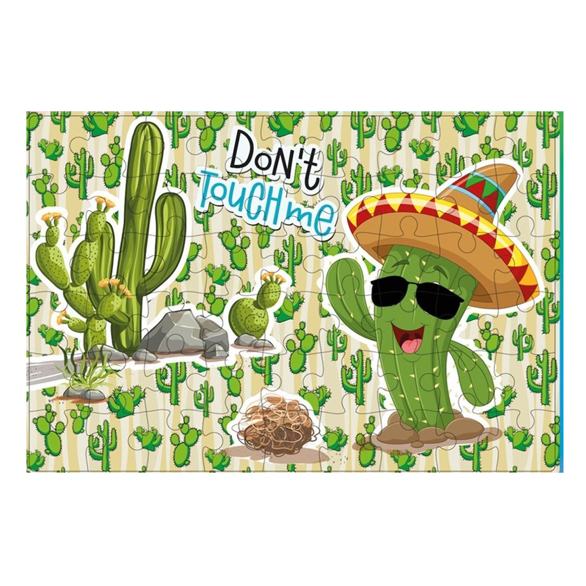  JUEGO INKDROP ROMPECABEZAS CACTUS CAJAX 54 PIEZAS