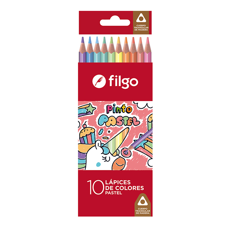  LAPIZ COLOR FILGO PREMIER X10 PASTEL