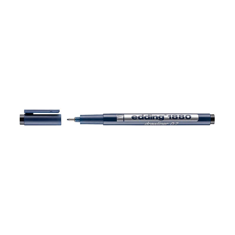  MARCADOR EDDING PARA DIBUJO TECNICO E-1880/07 NEGRO