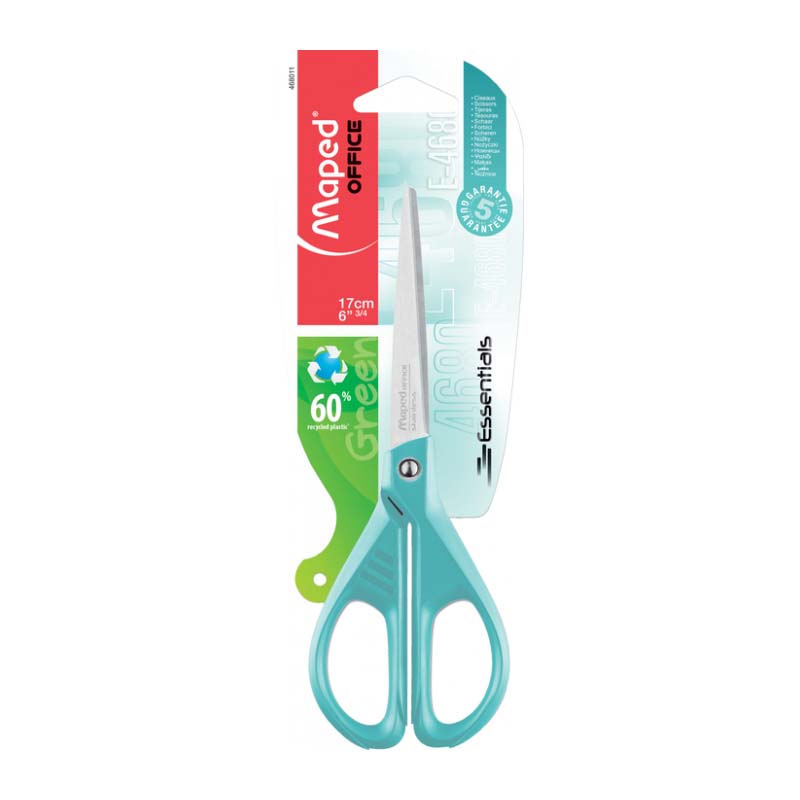  TIJERA MAPED 17CM ESSENTIAL PASTEL  BLISTER X1
