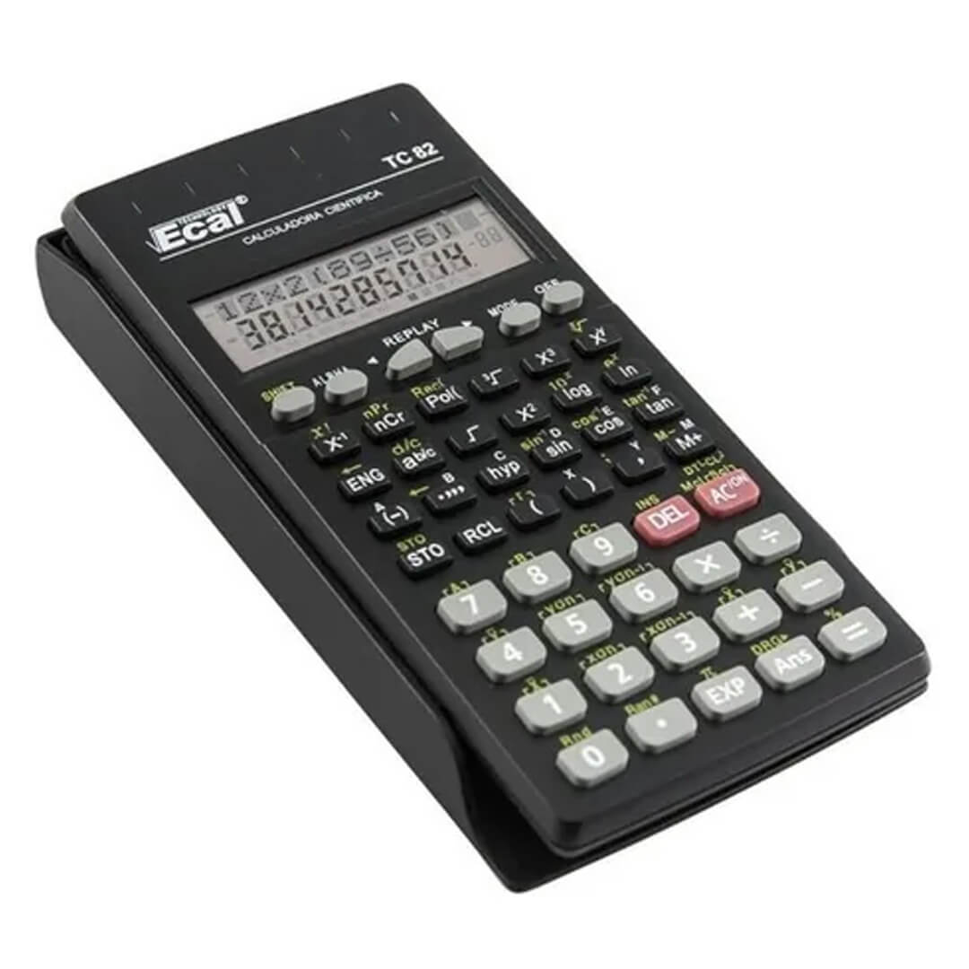  CALCULADORA LAMA ECAL CIENTIFICA + 2  PILAS BONIFICADAS TC82MS-S