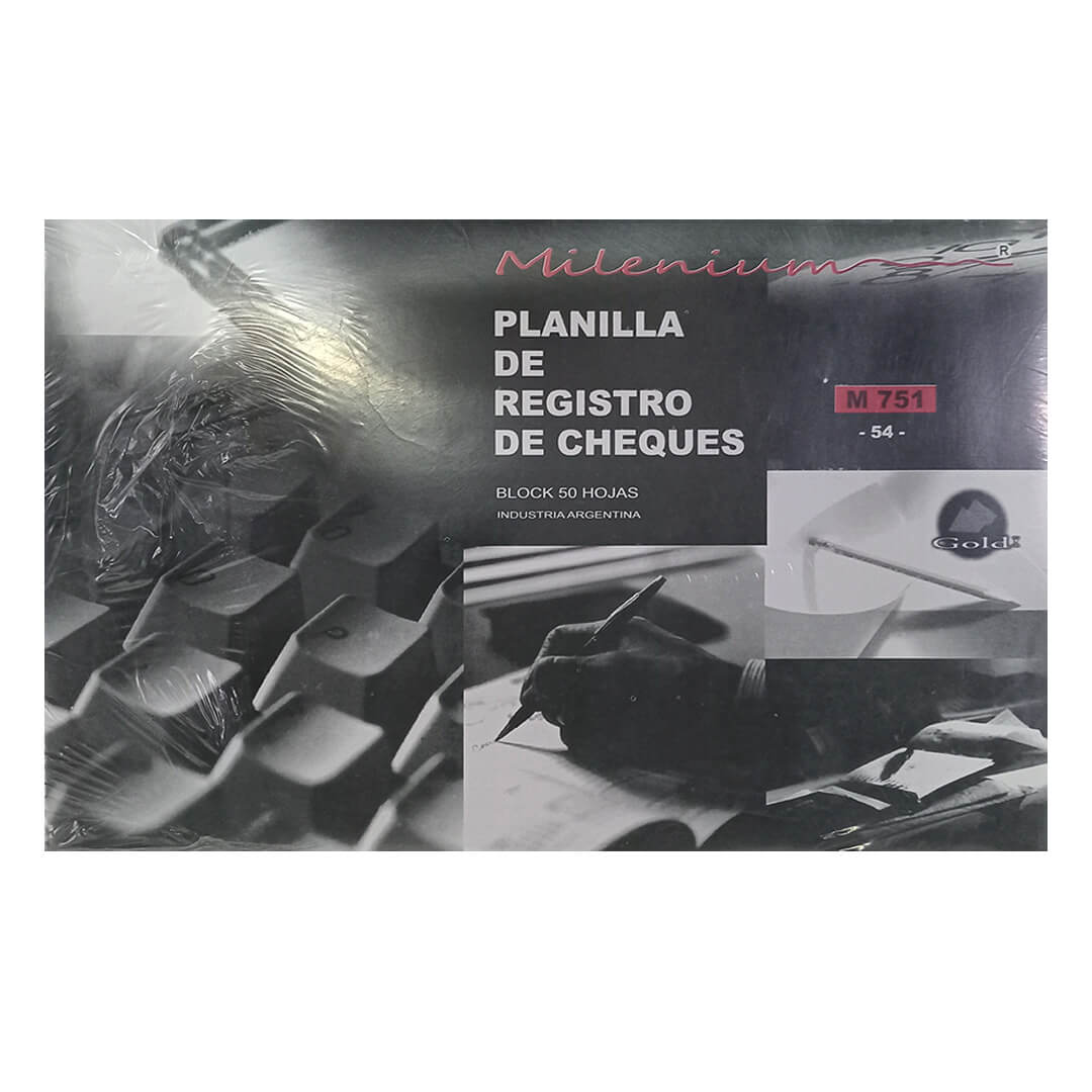  TALON CRISWAL OFICIO REGISTRO DE CHEQUES  50H