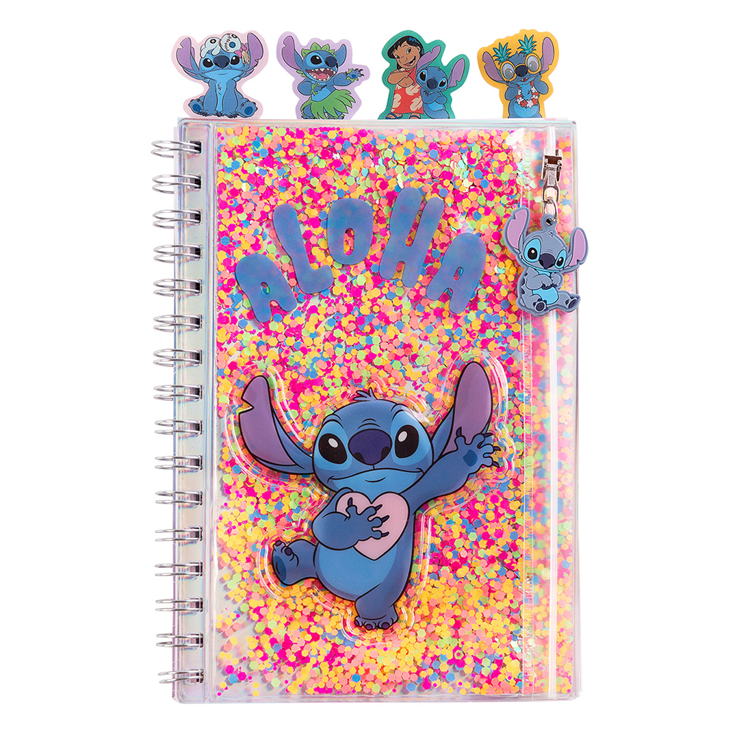  CUADERNO MOOVING A5 STITCH CON  SEPARADORES