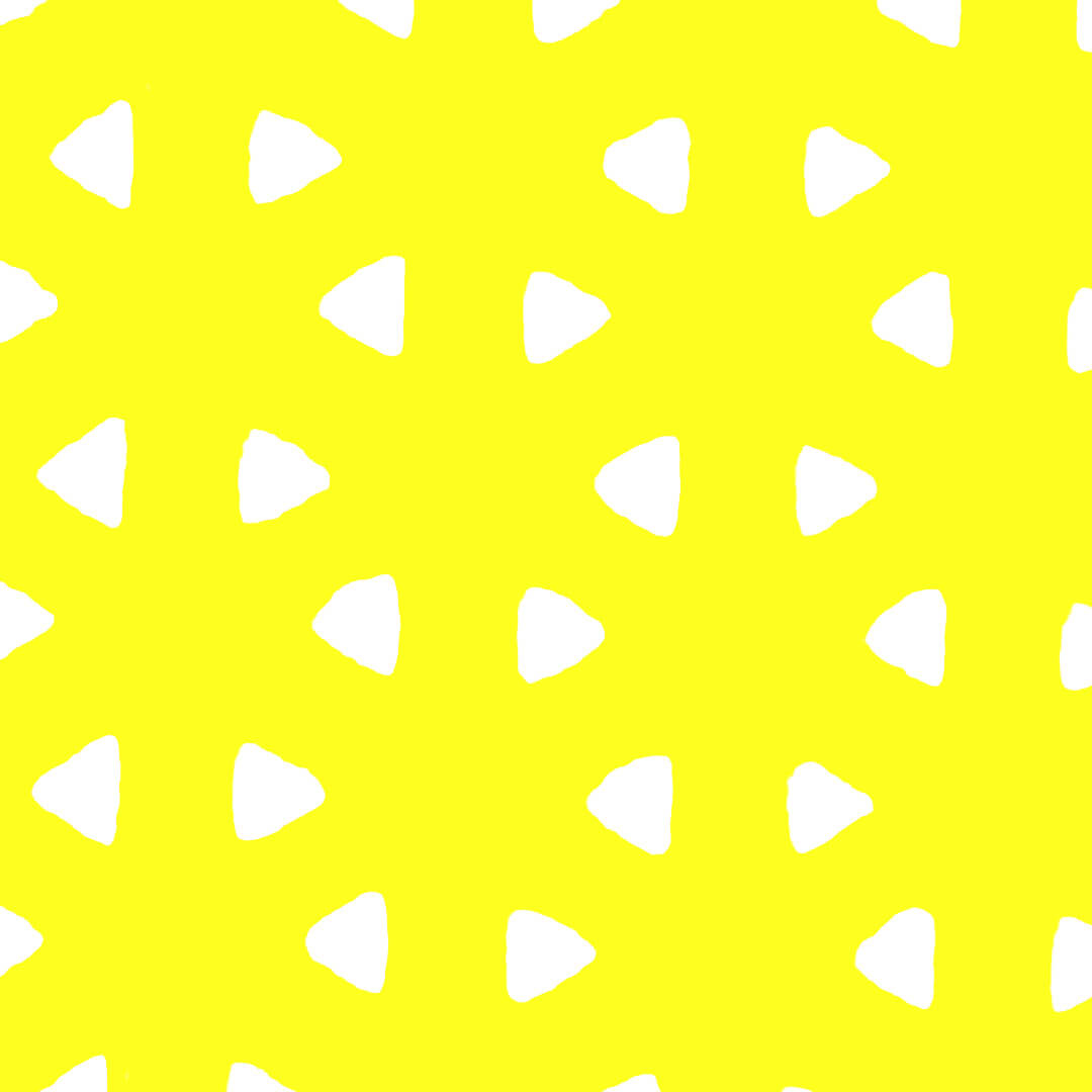  GOMA EVA CALADA ASB TRIANGULOS 40X60 X10  AMARILLO