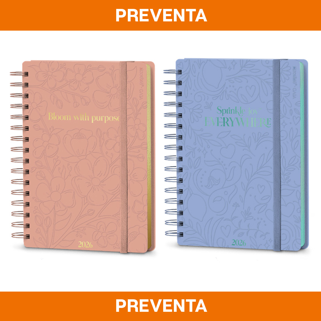  AGENDA MOOVING 10X15 2 DIAS POR PAGINA;
GALA