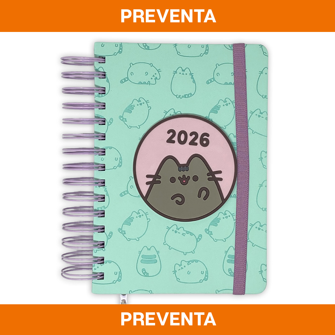  AGENDA MOOVING 14X20 DIA POR PAGINA  PUSHEEN