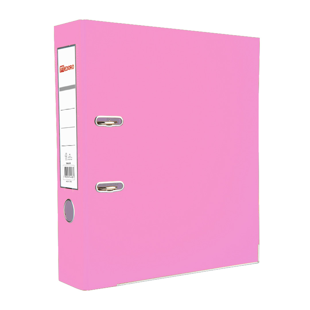  BIBLIORATO A4 MEDORO PLASTICO PALANCAALTA ROSA PASTEL