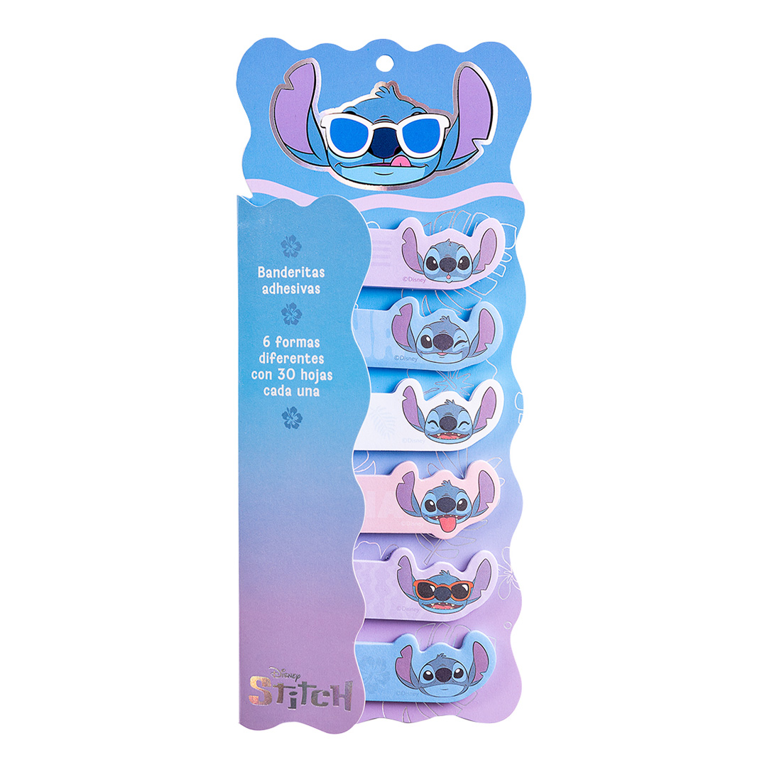  BANDERITA AUTOADHESIVA MOOVING SET  STITCH