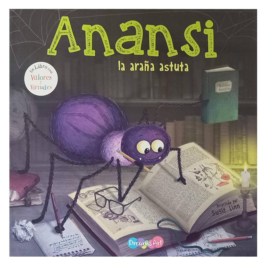  LIBRO PLOW CUENTOS ANANSI LA ARAÑA  ASTUTA