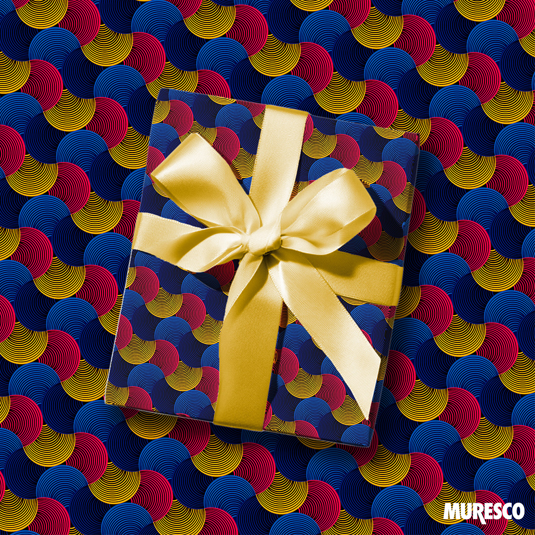  PAPEL REGALO MURESCO PREMIUM OSTRAS  X10 HOJAS