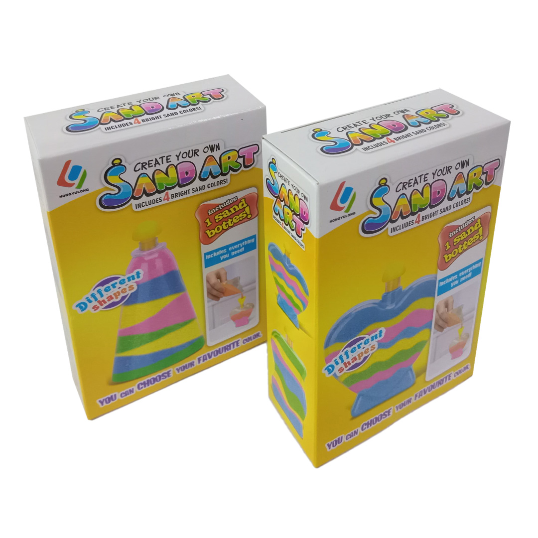  SET ARTE COLORPEN ARENA SAND ART  AMARILLO