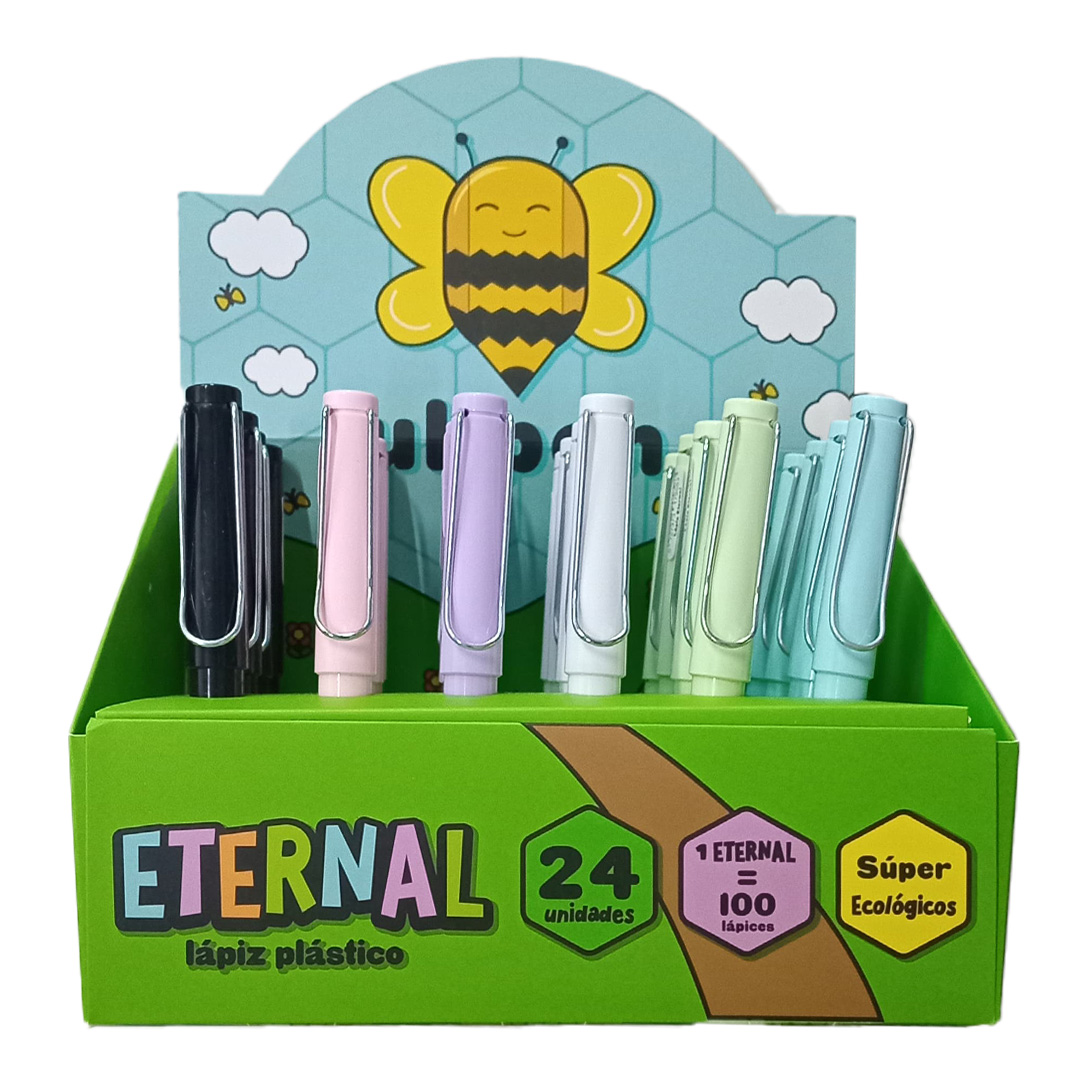  LAPIZ INFINITO ULIPEN ETERNAL CON GOMA;
DISPLAY X24