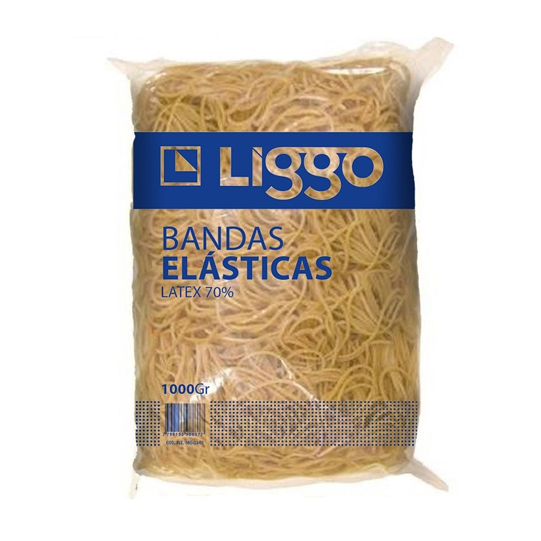  BANDA ELASTICA LIGGO 38MM 1000GR BOLSA