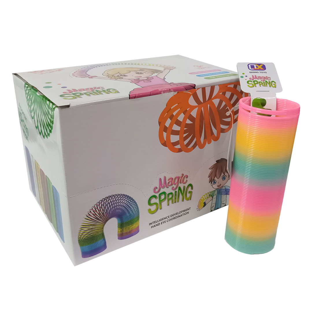  RESORTE MULTICOLOR COLORPEN MAGIC SPRING  DISPLAY X12