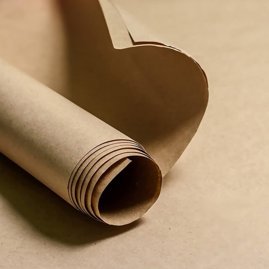  PAPEL KRAFT HASENAUER 85CM X 120CM 80GRAMOS X50 HOJAS