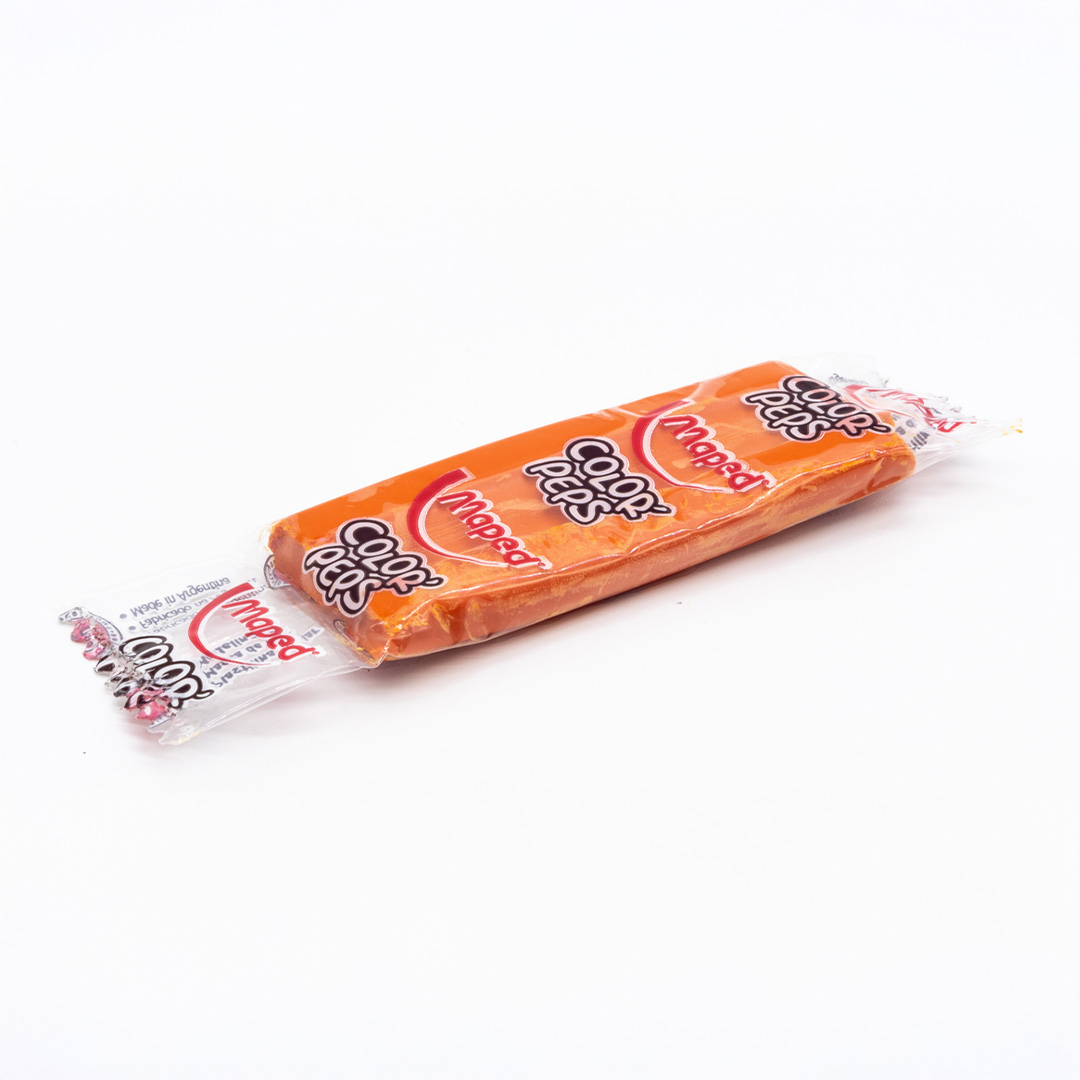  PLASTILINA MAPED X24 BARRAS 20GR NARANJA