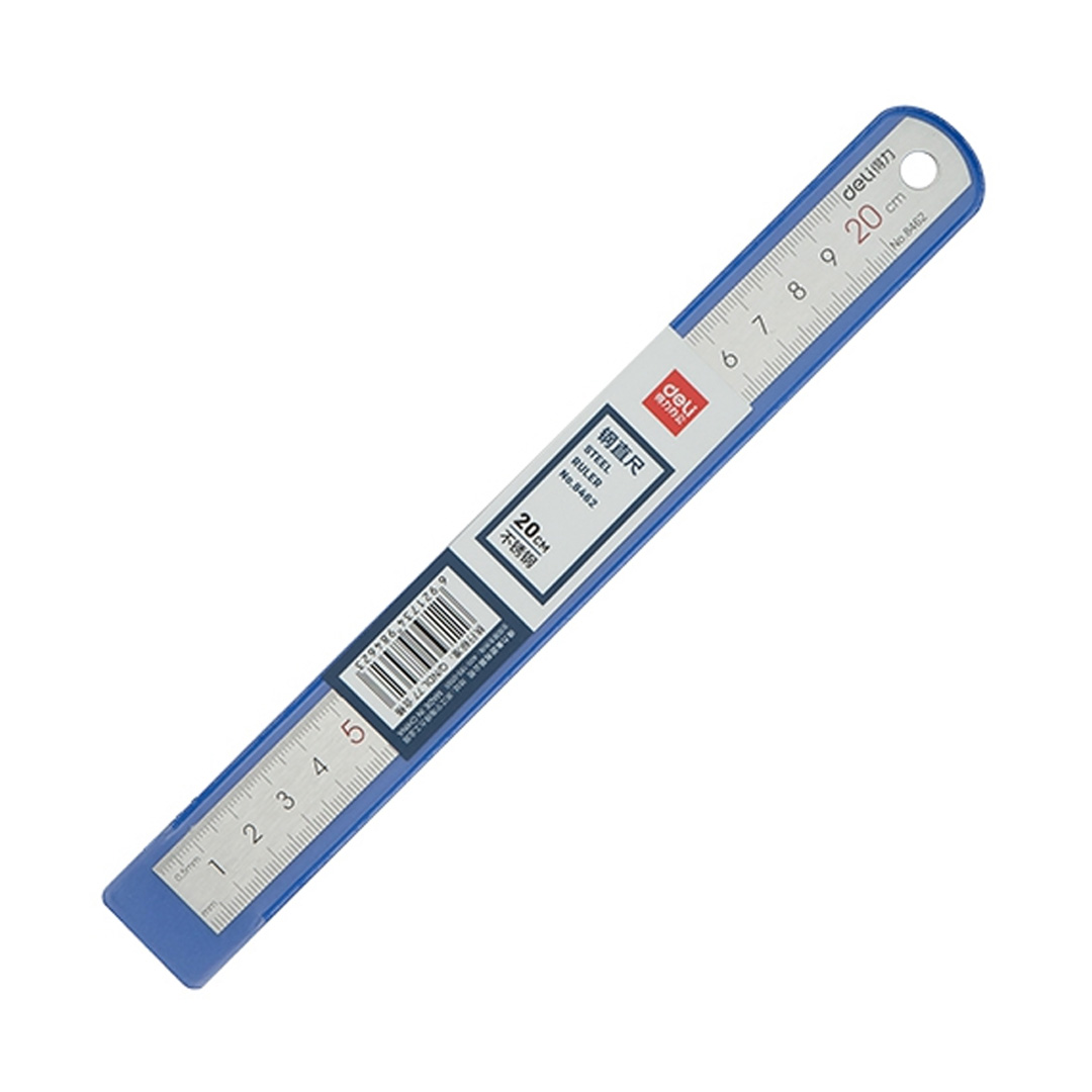  REGLA 20CM METAL DELI