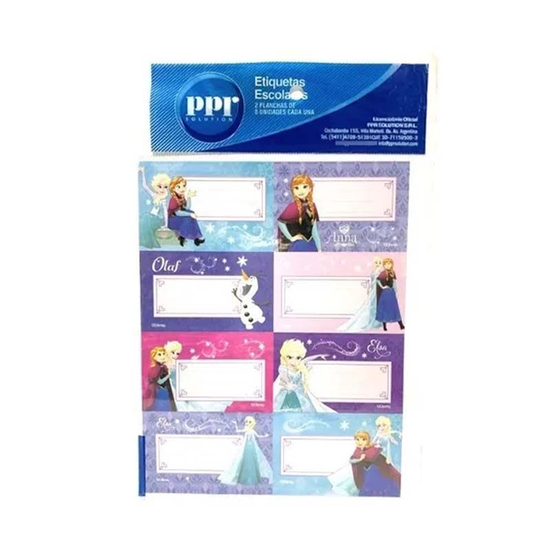  ETIQUETA PPR FROZEN X16