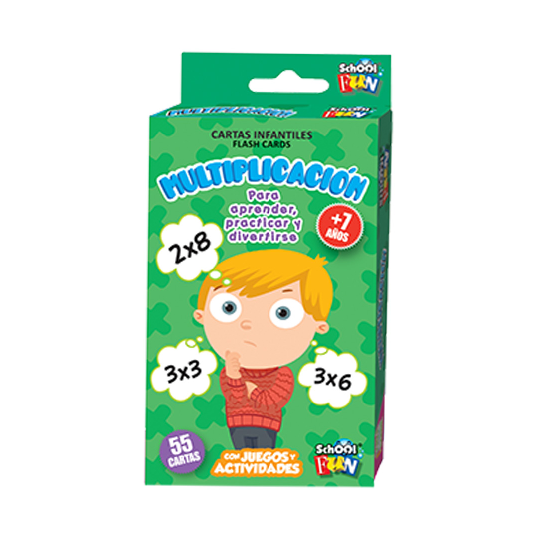  CARTAS EDUCATIVAS PLOW MULTIPLICACION