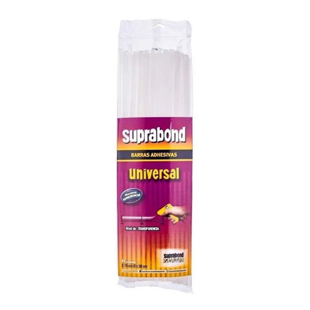  REPUESTO BARRA SILICONA SUPRABOND 7MM30CM X41 UNI 1KG
