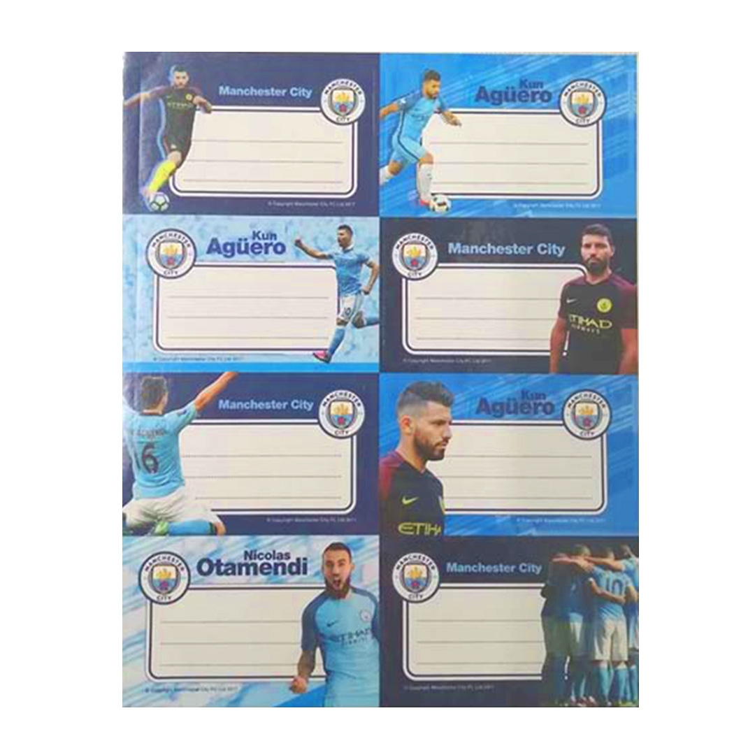 ETIQUETA PPR MANCHESTER CITY X16