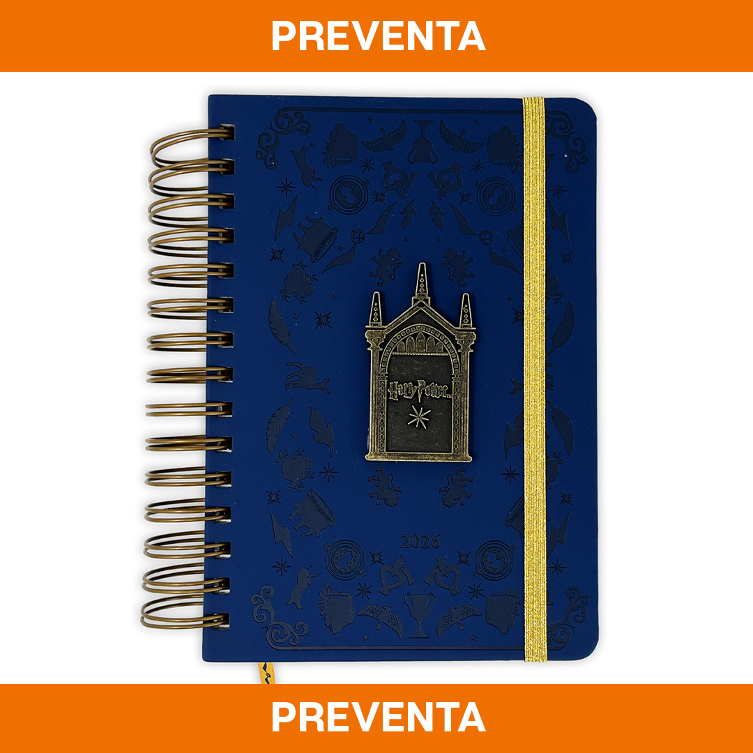  AGENDA MOOVING 14X20 DIA POR PAGINA  HARRY POTTER