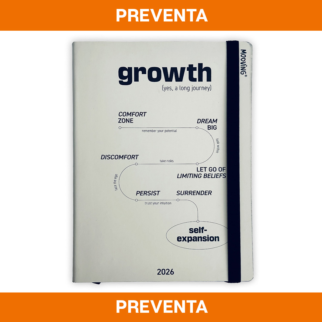  AGENDA MOOVING 15X21 DÍA POR PAGINA  GROWTH